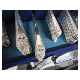 Plated Silverware, Wooden Box