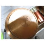 Copper Containers, Aluminum Glasses