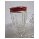 Blue Vase, Cream & Sugar, Shaker