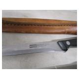 Filet Knives, Steel, Stag Handled Hunting Knife