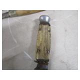 Filet Knives, Steel, Stag Handled Hunting Knife