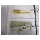 Post Cards, Color Charts, Russel Postcards