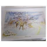 Post Cards, Color Charts, Russel Postcards