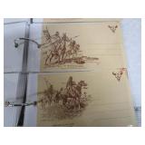 Post Cards, Color Charts, Russel Postcards