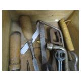 Wood Box, Vintage Tools
