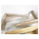 Wood Box, Shelf Brackets