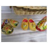 Basket, Wooden Shoes