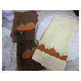 Vintage Fancy Work, Doilies, Hand Towels