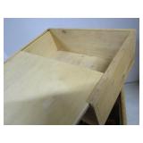 Wooden Boxes with Apple