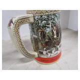 Glass & Budweiser Mugs