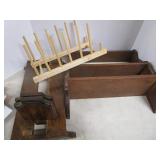 Knick Knack, Book, Plate Racks