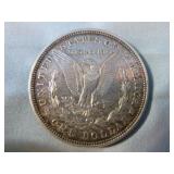 1921 Silver Morgan One Dollar Coin