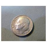 Silver Quarter and 4 Silver Dimes