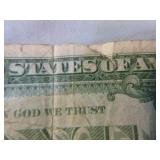 1957 Silver Certificate Dollar Bill