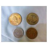 Assortment of Tokens