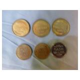 Assortment of Tokens