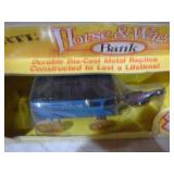 5 Die-Cast Trucks and Wagon Banks