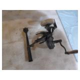 Antique Luther Grinder Mft. Hand Crank Grinder