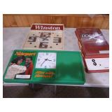 3 Vintage Cigarette Clock Signs