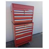 Husky 27 in. 10-Drawer Red Tool Chest Combo