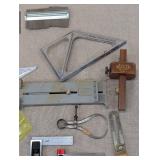 Assorted Measuring and Marking Tools