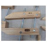 Set of Bessey Wood Screw Clamps