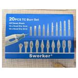 Assorted Burr and Carving Bit Sets