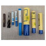 Assorted Cutting Tools and End Mills