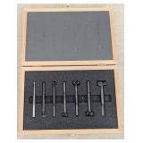 FAMAG Bormax Forstner Bit Set in Wooden Case