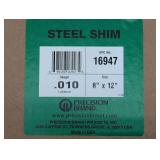 Precision Brand Steel Shim Stock (.010" Sheet & .005" Roll)