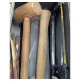 Craftsman Metal Toolbox with Assorted Hand Tools