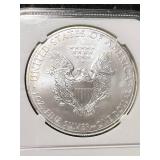 2013-S AMERICAN SILVER EAGLE NGC MS69 FIRST RELEASE