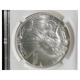 1988 AMERICAN SILVER EAGLE NGC MS69