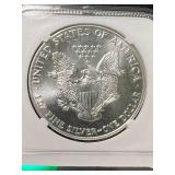1988 AMERICAN SILVER EAGLE NGC MS69