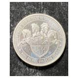 1 TROY OZ .999 FINE SILVER HORSEMEN ROUND