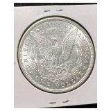 1896 US MORGAN SILVER DOLLAR