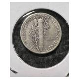 1944 US MERCURY DIME