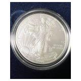 2008 AMERICAN SILVER EAGLE IN ORIGINAL MINT BOX