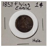 1857 Flying Eagle Small Cent