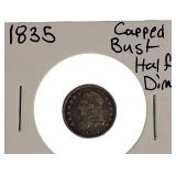 1835 Capped Bust Half Dime