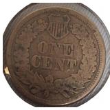 1863 Indian Head Cent - Grade: VG8