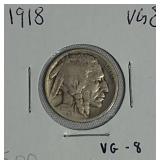 1918  & 1919 Indian Head Buffalo Nickel
