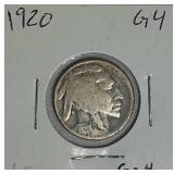 1920 & 1920-D Indian Head Buffalo Nickels