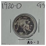 1920 & 1920-D Indian Head Buffalo Nickels