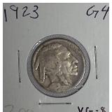 1921 & 1923- Indian Head Buffalo Nickels