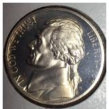 1971-S ,1972-S, 1973-S & 1974-S Jefferson Nickel Clad Proofs