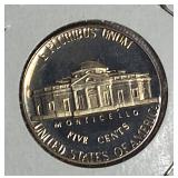 1975, 1976, 1977 & 1978 Jefferson Nickel Clad Proofs