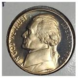 1980, 1981,1982 & 1983 Jefferson Nickel Clad Proofs