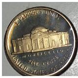 1980, 1981,1982 & 1983 Jefferson Nickel Clad Proofs