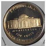 1980, 1981,1982 & 1983 Jefferson Nickel Clad Proofs